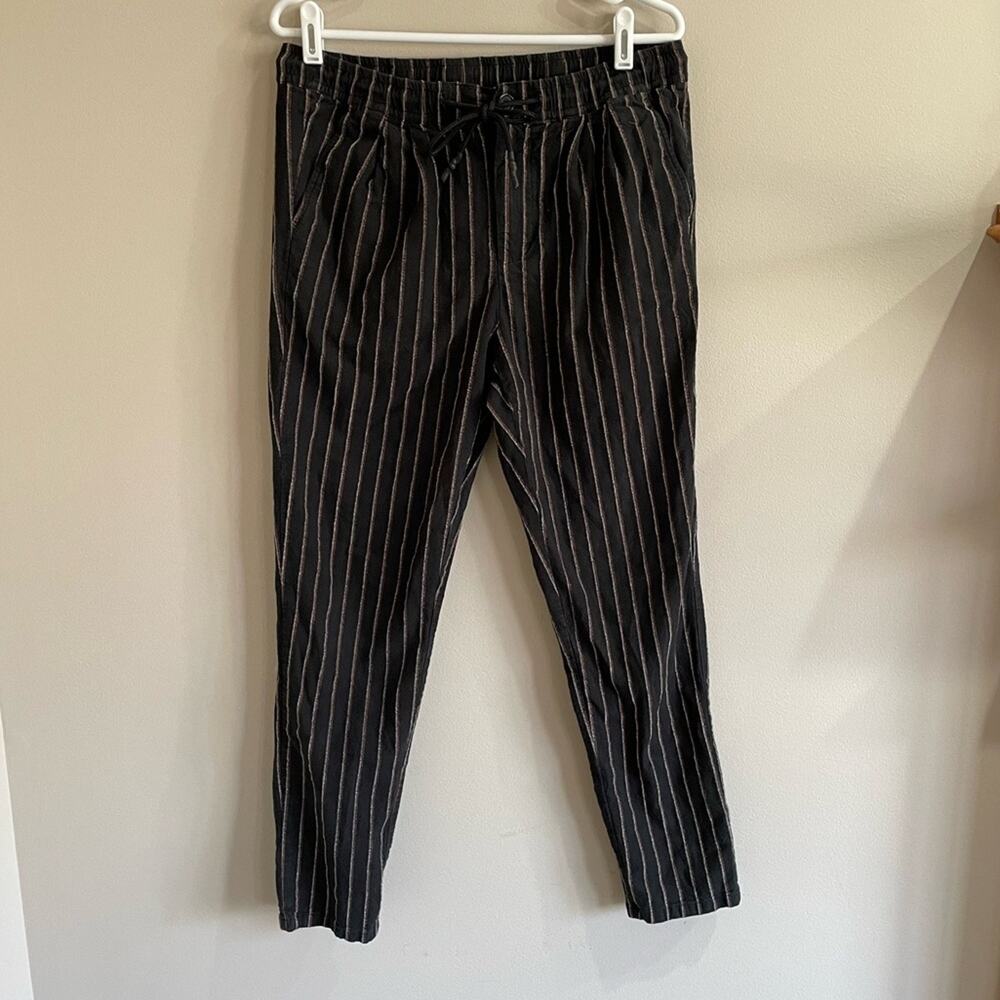 ASOS Striped Elastic Waistband Pants